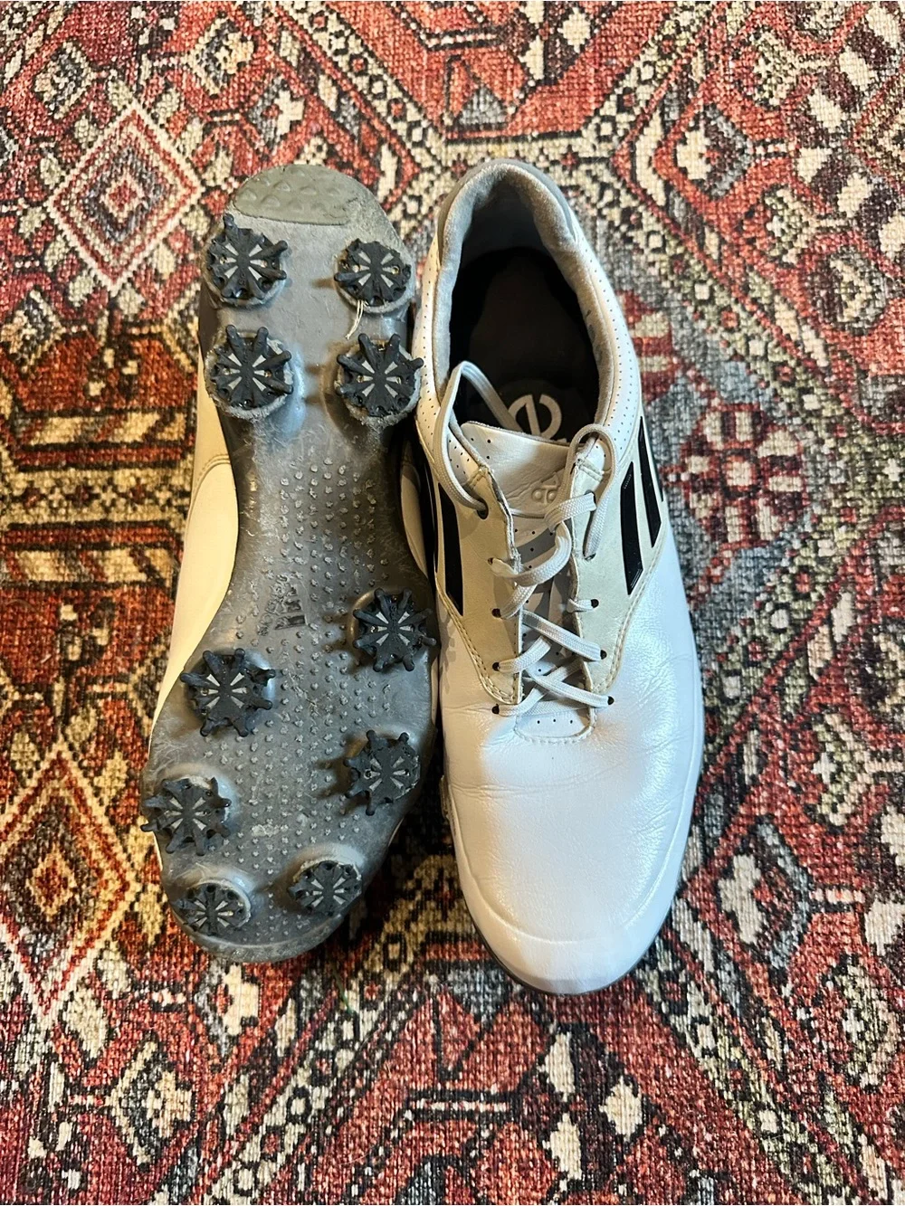 Adidas Adizero Sprintweb Men's Golf Shoes White Black Size 11